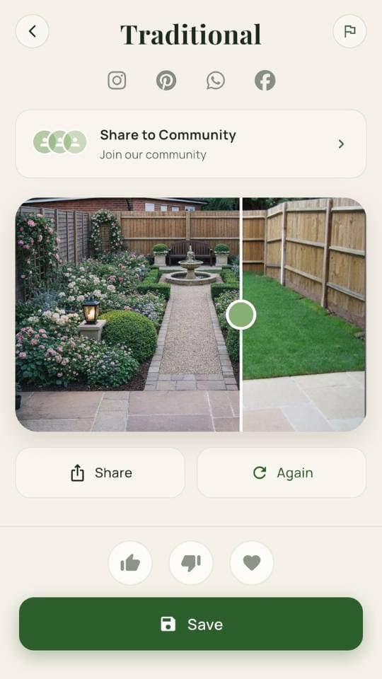FlorAI – AI Garden Design app on iPhone